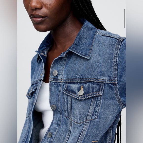 Gap 1969 womens trucker jean jacket - Picture 3 of 7